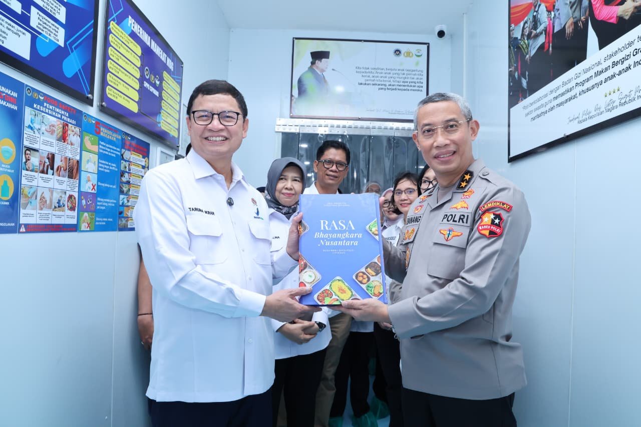 Sapulidi NEWS : BPOM Beri Nilai A+ untuk SPPG Polri Cipinang, Puji Standar Keamanan Pangan Unggul